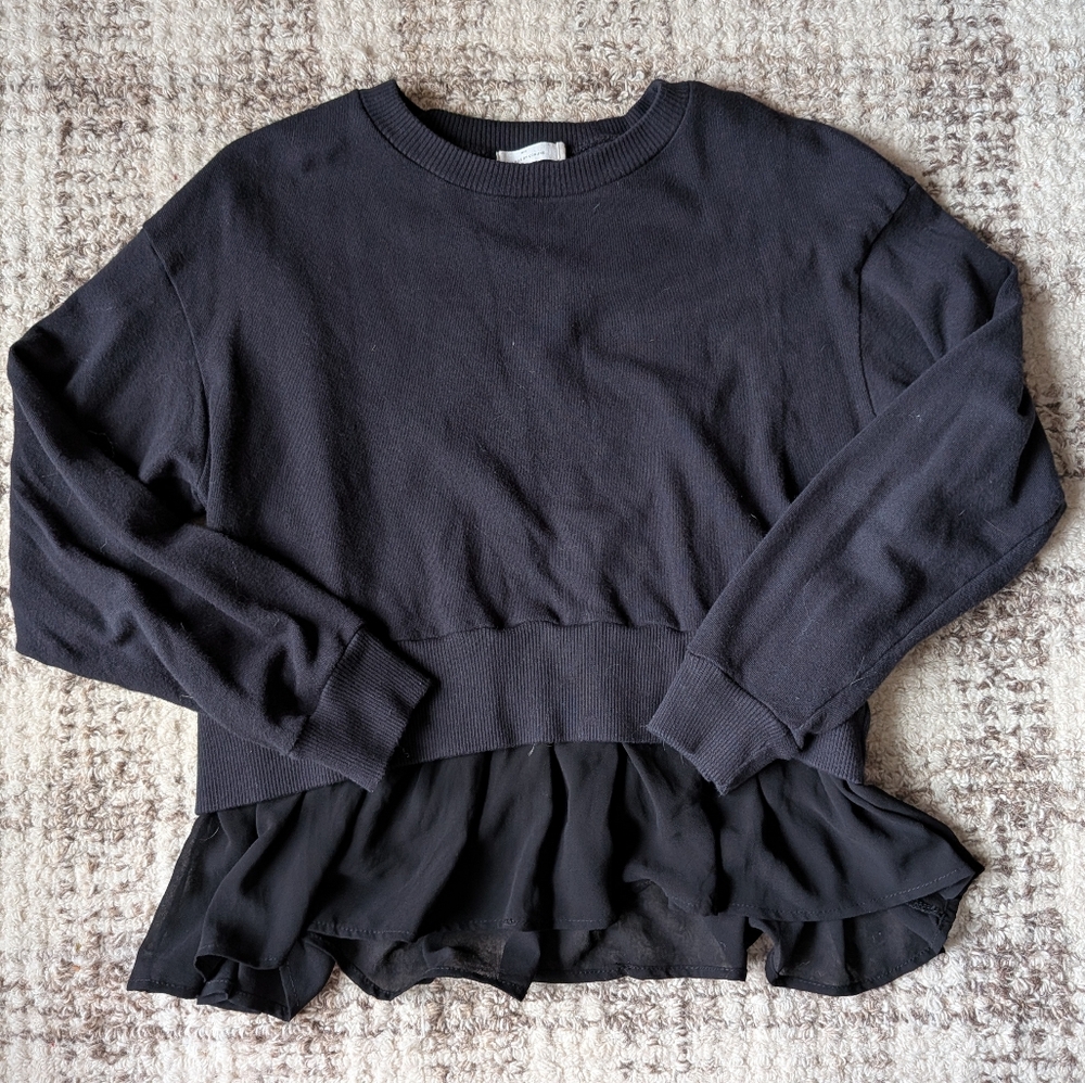 Elegant Mixed Media Women's Sweatshirt